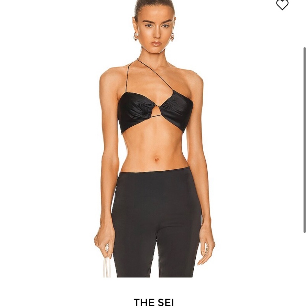 The Sei Bikini Slant Top. Worn once. Size 4